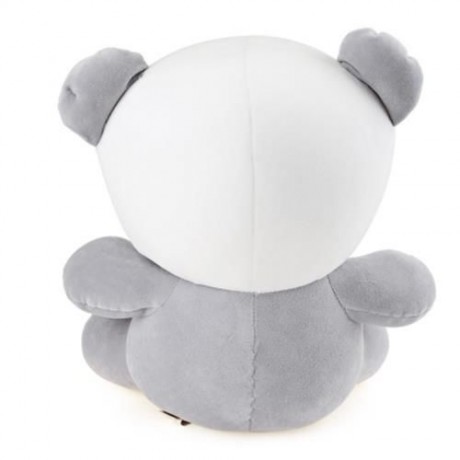 METOO ANIMAL PLUSH DOLL TOY BIRTHDAY CHRISTMAS GIFT FOAM GRANULE FILLER (DEEP GRAY)