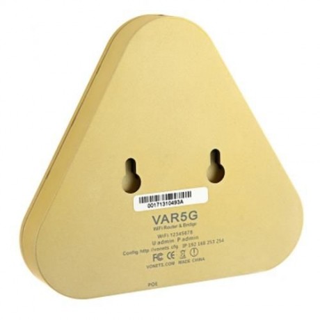 VONETS VAR5G HIGH POWER WIRELESS BROADBAND ROUTER SMART WIFI BRIDGE (GOLDEN)