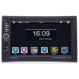 7020G 7 INCH CAR AUDIO STEREO MP5 PLAYER REMOTE CONTROL GPS NAVIGATION FUNCTION