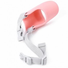 ANTI-BITE DUCK SHAPE DOG MOUTH MUZZLE MASK COVER (PINK)