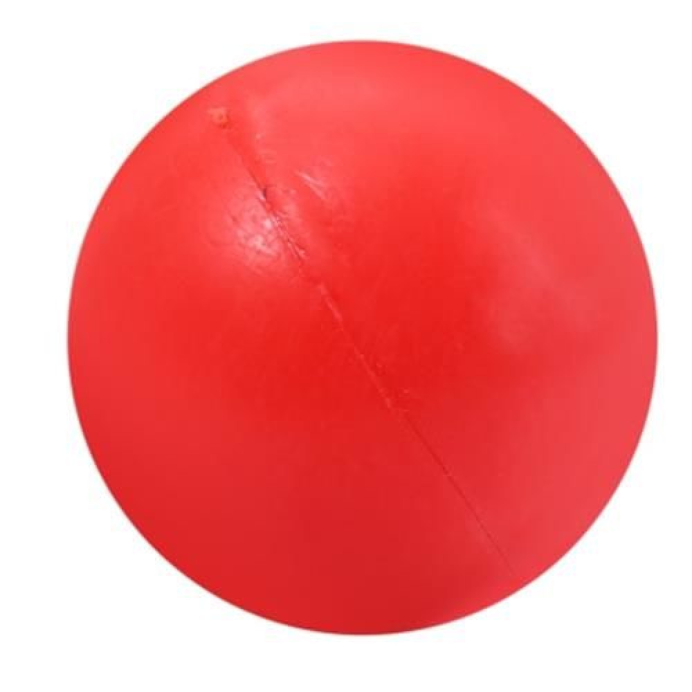 PET BITE-RESISTANT NON-TOXIC ODORLESS RUBBER CHEW BALL TOY (RED)