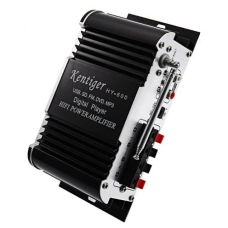 KENTIGER HY - 600 FM IR CONTROL FM MP3 USB HIFI STEREO POWER DIGITAL AMPLIFIER (BLACK)