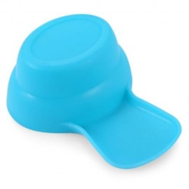 2PCS DIY CUPCAKE SCOOP MINI CAKE SCRAPER CUP BAKING TOOL (BLUE)
