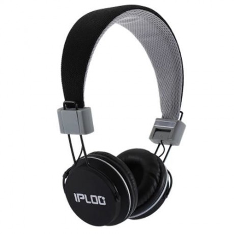 3.5MM PLUG FOLDABLE WIRED STEREO HIFI MUSIC HEADPHONES HEADSET (BLACK)