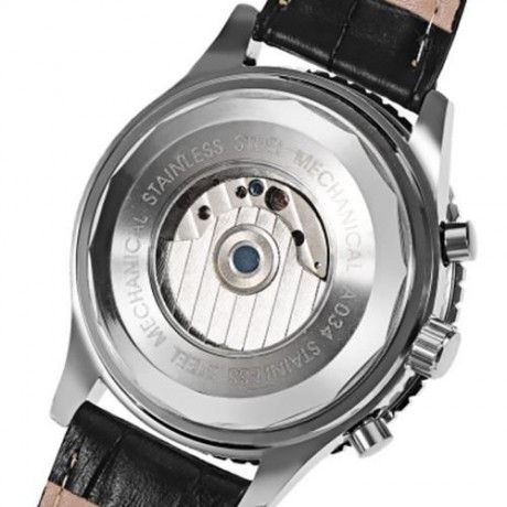 JARAGAR J1205314 MALE AUTO MECHANICAL WATCH LUMINOUS DATE DAY DISPLAY TOURBILLON WRISTWATC