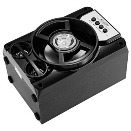 REDMAINE MS - 201BT PORTABLE HIGH POWER OUTPUT FM RADIO WIRELESS BLUETOOTH SPEAKER (BLACK)