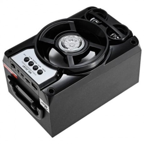REDMAINE MS - 201BT PORTABLE HIGH POWER OUTPUT FM RADIO WIRELESS BLUETOOTH SPEAKER (BLACK)