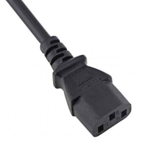 AC POWER CORD CHARGER CABLE PLUG 1.5M FOR LAPTOP (BLACK)
