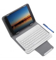 3 IN 1 UNIVERSAL WIRELESS BLUETOOTH KEYBOARD TABLET PROTECTIVE CASE WITH STANDER FOR IOS /