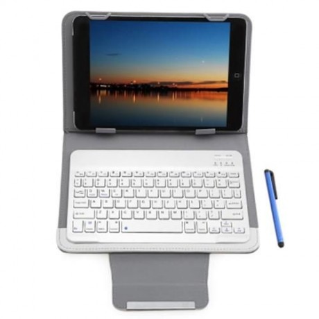 3 IN 1 UNIVERSAL WIRELESS BLUETOOTH KEYBOARD TABLET PROTECTIVE CASE WITH STANDER FOR IOS /