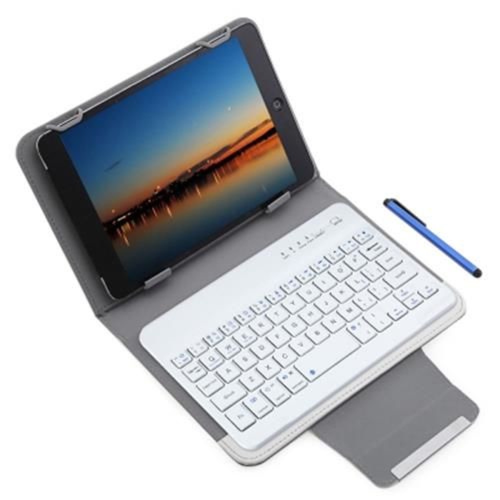 3 IN 1 UNIVERSAL WIRELESS BLUETOOTH 3.0 KEYBOARD PROTECTIVE CASE WITH STANDER FOR 7 / 8 IN 3 IN 1 UNIVERSAL WIRELESS BLUETOOTH 3.0 KEYBOARD PROTECTIVE CASE WITH STANDER FOR 7 / 8 IN