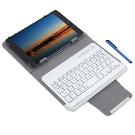 3 IN 1 UNIVERSAL WIRELESS BLUETOOTH 3.0 KEYBOARD PROTECTIVE CASE WITH STANDER FOR 7 / 8 IN