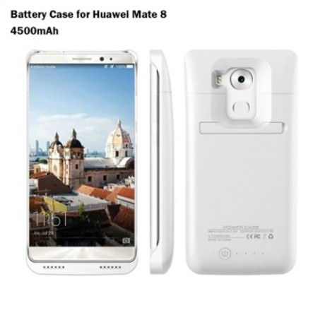 3800MAH BACKUP BATTERY EXTERNAL POWER BANK CHARGER CASE FOR HUAWEI P9 (WHITE)