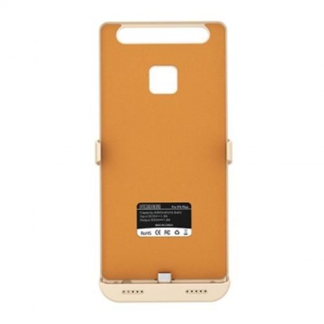 4000MAH BACKUP BATTERY EXTERNAL POWER BANK CHARGER CASE FOR HUAWEI P9 PLUS (GOLDEN)