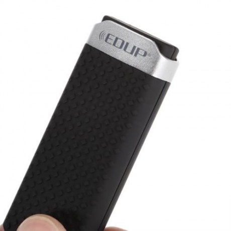EDUP EP - AC1617 11AC 1200MBPS USB 3.0 WIRELESS ADAPTER DUAL BAND WIFI SIGNAL REPEATER (BL