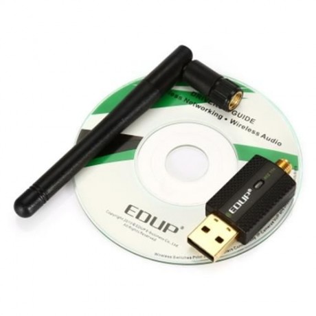 EDUP EP - NS1581 300MBPS WIRELESS NETWORKING ADAPTER USB WIFI (BLACK)