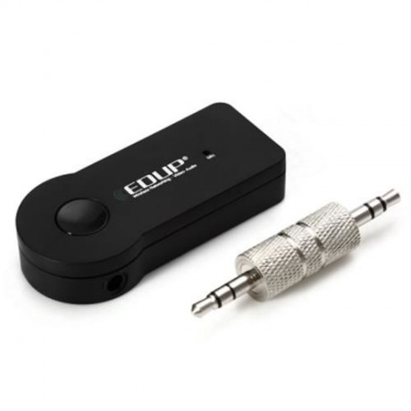 EDUP EP-B3511 CAR MUSIC RECEIVER WIRELESS BLUETOOTH 4.1 WITH 3.5MM AUDIO CONNECTOR (BLACK)