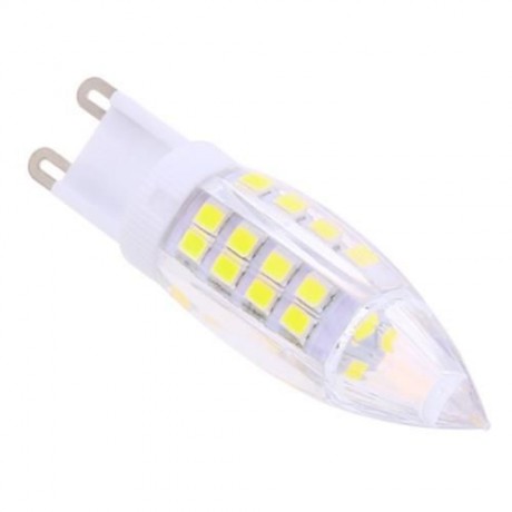LIGHTME 10PCS G9 AC 220V 3W SMD 2835 LED BULB WITH 51 LEDS (COOL WHITE LIGHT)
