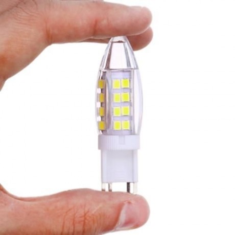 LIGHTME 10PCS G9 AC 220V 3W SMD 2835 LED BULB WITH 51 LEDS (COOL WHITE LIGHT)