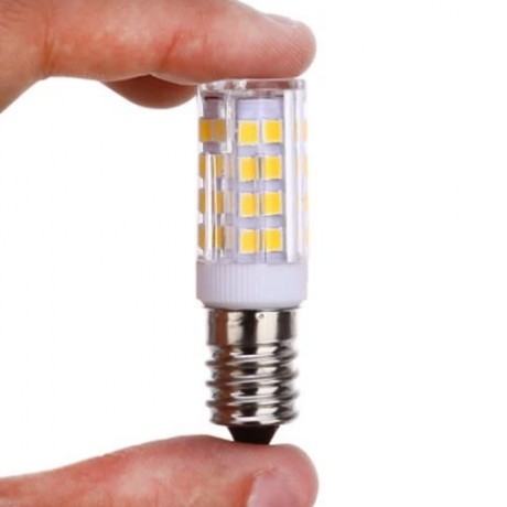 LIGHTME 10PCS E14 AC 220V 3W SMD 2835 LED BULB WITH 51 LEDS (WARM WHITE LIGHT)