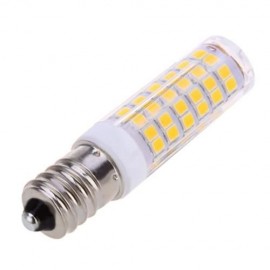 LIGHTME 10PCS E14 AC 220V 3W SMD 2835 LED BULB WITH 75 LEDS (WARM WHITE LIGHT)