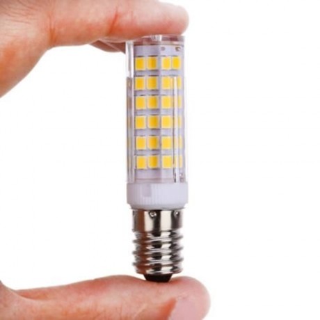 LIGHTME 10PCS E14 AC 220V 3W SMD 2835 LED BULB WITH 75 LEDS (WARM WHITE LIGHT)