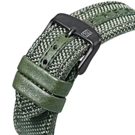 NAVIFORCE 9080 MEN QUARTZ WATCH LUMINOUS CALENDAR 3ATM CAMOUFLAGE PATTERN DIAL WRISTWATCH 