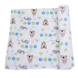 SUPER SOFT CHILDREN CARTOON PRINT PLUS SIZE BLANKET (LITTLE BEAR)