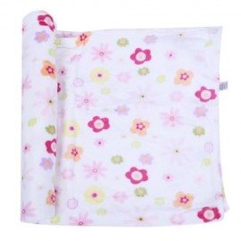 SUPER SOFT CHILDREN CARTOON PRINT PLUS SIZE BLANKET (COLORFUL FLOWER)
