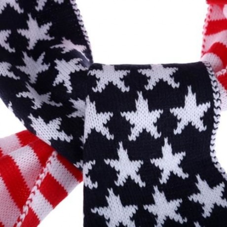 CUTE STAR STRIPE PATTERN KNITTED WARM CHILDREN SCARF (CADETBLUE)
