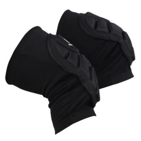 WOLFBIKE BC314 PAIRED BREATHABLE SKIING SNOWBOARDING KNEE PAD PROTECTOR (BLACK)