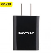 AWEI C - 600 2A UNIVERSAL WALL HOME TRAVEL CHARGER (BLACK)