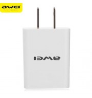 AWEI C - 600 2A UNIVERSAL WALL HOME TRAVEL CHARGER (WHITE)