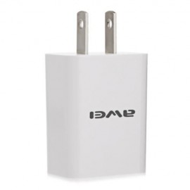 AWEI C - 600 2A UNIVERSAL WALL HOME TRAVEL CHARGER (WHITE)