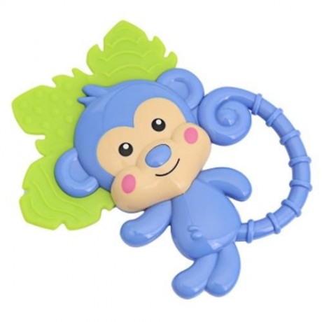 3PCS BABY COLORFUL HAND SHAKE BELL RING RATTLE FEEDER EDUCATIONAL TOY (#5)