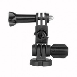 DAZZNE DZ-SG2 TWO AXIS ADJUSTABLE ANGLE MOUNT PIVOT ARM KIT FOR ACTION CAMERA (BLACK)