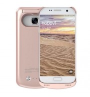 4200MAH BACKUP BATTERY EXTERNAL POWER BANK CHARGER CASE FOR SAMSUNG GALAXY S7 (ROSE GOLD)
