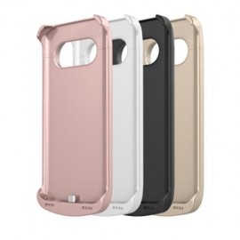 4200MAH BACKUP BATTERY EXTERNAL POWER BANK CHARGER CASE FOR SAMSUNG GALAXY S7 (ROSE GOLD)