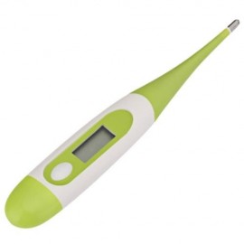 PORTABLE DIGITAL ELECTRONIC THERMOMETER FLEXIBLE TEMPERATURE SENSOR (GREEN)