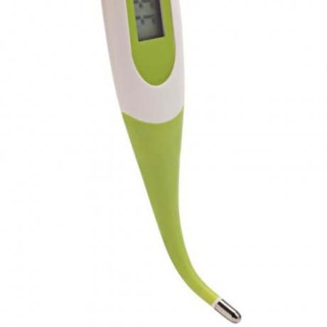PORTABLE DIGITAL ELECTRONIC THERMOMETER FLEXIBLE TEMPERATURE SENSOR (GREEN)