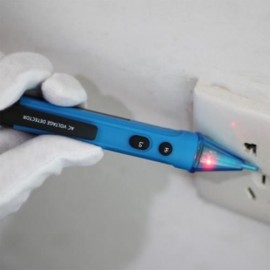 BSIDE AVD03 NON-CONTACT VOLTAGE DETECTOR ADJUSTABLE SENSITIVITY FOR SAFETY PERSONNEL (BLUE