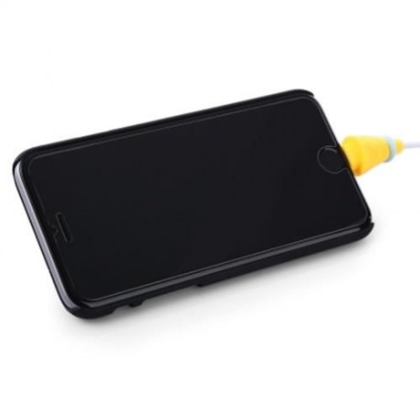 2 IN 1 ICE-CREAM CONE SHAPE COLORFUL DATA CHARGING CABLE SAVER PROTECTIVE COVER (BLUE)