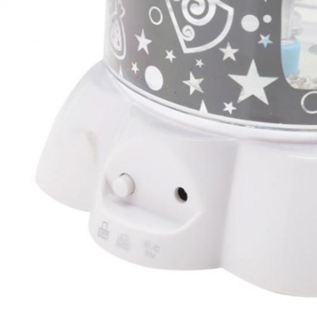 CHAOSHENG CS1039 - 2 STAR PROJECTOR LED ROTATING LIGHT SKY STARRY LAMP (BLACK)