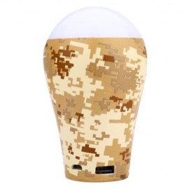 PORTABLE DC 5V 3W LED TENT LIGHT RECHARGEABLE HANGING LAMP FOR OUTDOOR CAMPING EMERGENCY U