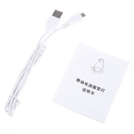 PORTABLE DC 5V 3W LED TENT LIGHT RECHARGEABLE HANGING LAMP FOR OUTDOOR CAMPING EMERGENCY U