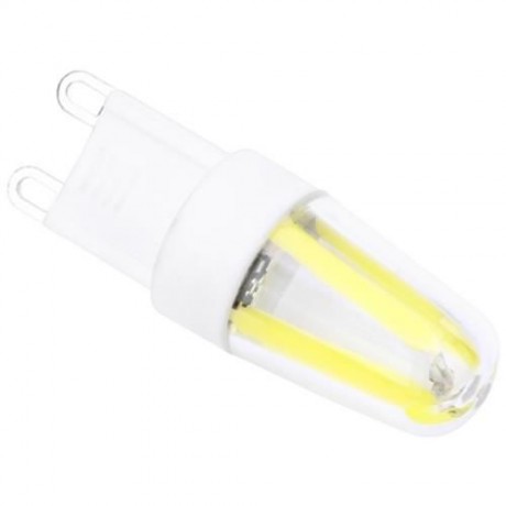 G9 AC 220V 2W 190LM COB LED DIMMABLE BULB WITH 4 LEDS (COOL WHITE LIGHT)