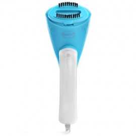 IGARDEN XG - AS02 HANDHELD GARMENT FABRIC VAPOR STEAMER CLEANER WITH CLEANING BRUSH (BLUE 