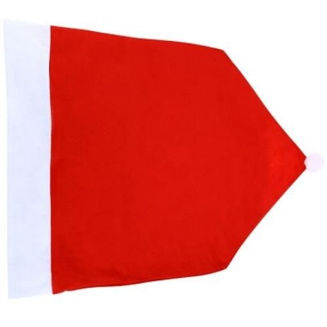 SANTA CLAUS CHRISTMAS HAT CHAIR COVER (RED)