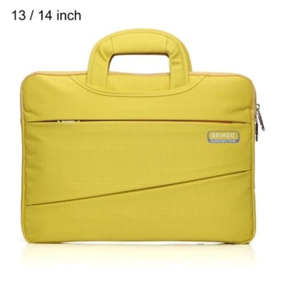 SSIMOO 2 IN 1 BUSINESS STYLE LAPTOP BAG TABLET ZIPPER POUCH SLEEVE FOR MACBOOK 13 / 14 INC