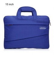 SSIMOO 2 IN 1 BUSINESS STYLE LAPTOP BAG TABLET ZIPPER POUCH SLEEVE FOR MACBOOK 15 INCH (BL